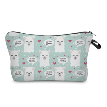 2020 High Quality Digital Printing Cosmetic Bag Alpaca Pattern Clutch Bag Ladies Multifunctional Travel Storage Bag
2020 High Quality Digital Printing Cosmetic Bag Alpaca Pattern Clutch Bag Ladies Multifunctional Travel Storage Bag