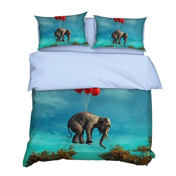 Elephant Animal Pattern Duvet Cover Set Bedding Set Quilt Cover Bed Cover Bedclothes with Pillow Cases 2/3pcs No Comforter
Elephant Animal Pattern Duvet Cover Set Bedding Set Quilt Cover Bed Cover Bedclothes with Pillow Cases 2/3pcs No Comforter