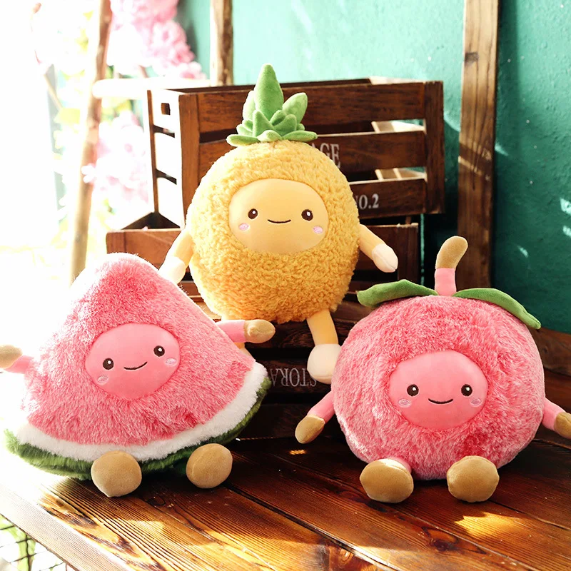 30cm 40cm 50cm Creative Fruit Plush Toy Watermelon Apple Pineapple Stuffed Avocado Fruit Vegetables Soft Plush Plants Doll Gift
30cm 40cm 50cm Creative Fruit Plush Toy Watermelon Apple Pineapple Stuffed Avocado Fruit Vegetables Soft Plush Plants Doll Gift