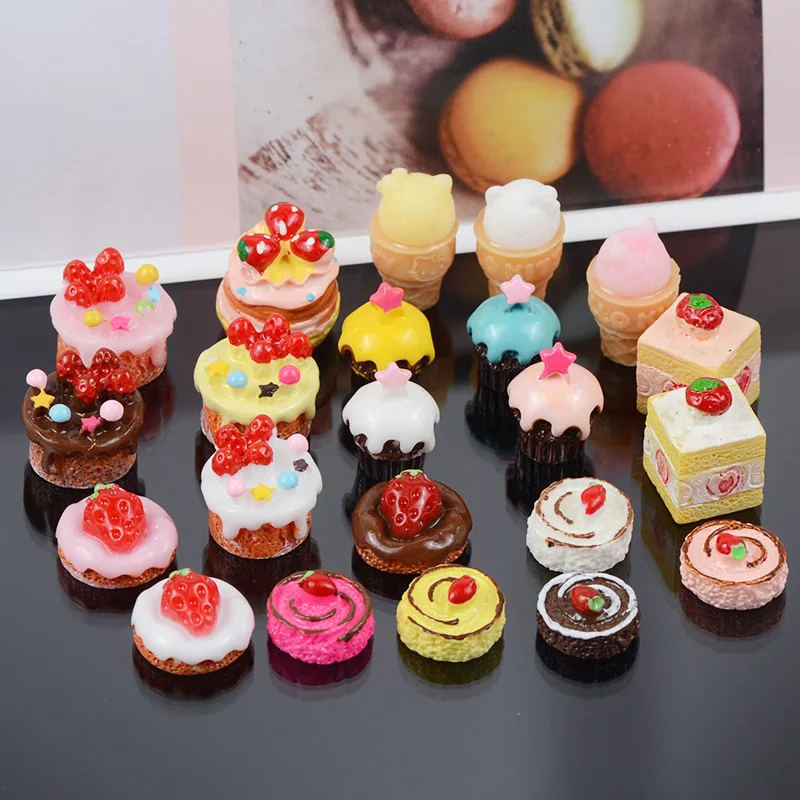 Children's Creative Toys Resin Stereo Simulation Cake Clay Molds Slime Charm Fluffy Stuffing Kids Diy Crafts Interactive Tools 
Children's Creative Toys Resin Stereo Simulation Cake Clay Molds Slime Charm Fluffy Stuffing Kids Diy Crafts Interactive Tools