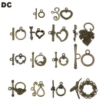 20set/lot Antique Bronze OT Toggle Clasps Buckle Connectors Fit Bracelet Necklace For DIY Jewelry Making Findings
20set/lot Antique Bronze OT Toggle Clasps Buckle Connectors Fit Bracelet Necklace For DIY Jewelry Making Findings