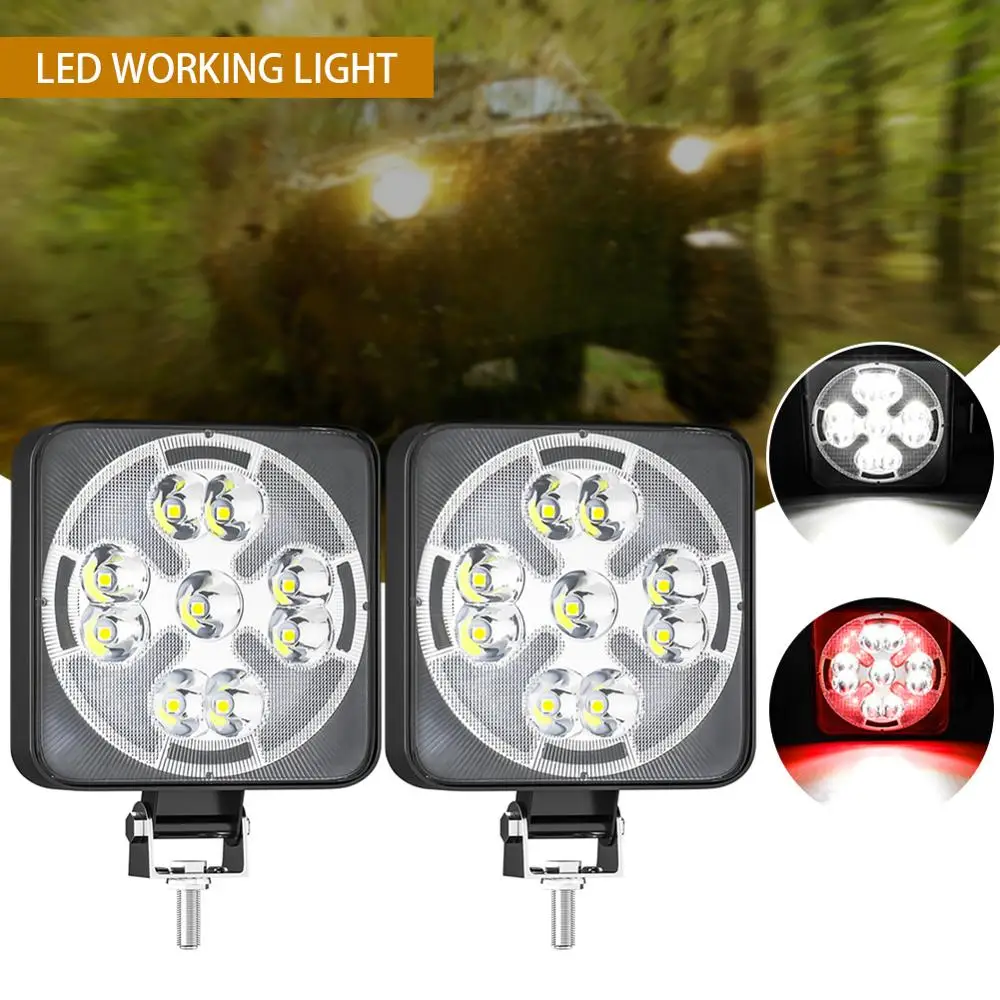 46W LED Work Light Mini Square LED Light Super Bright Daylight White Yellow Light for Car Motorcycle Trucks
46W LED Work Light Mini Square LED Light Super Bright Daylight White Yellow Light for Car Motorcycle Trucks