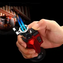 Metal Gas Lighter Hexagonal Small Spray Gun Outdoor Windproof Multi-Style Straight Small Welding Torch Cigar Butane Lighter
Metal Gas Lighter Hexagonal Small Spray Gun Outdoor Windproof Multi-Style Straight Small Welding Torch Cigar Butane Lighter