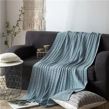 51Cotton Blanket Chunky Knit Blanket Sofa Blanket Office Nap Blanket Towel Summer Air Conditioning Blankets for Beds
51Cotton Blanket Chunky Knit Blanket Sofa Blanket Office Nap Blanket Towel Summer Air Conditioning Blankets for Beds
