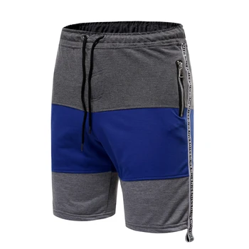 Summer new casual fashion trend men's European code sports fitness shorts fashion stitching casual sports five-point pants
Summer new casual fashion trend men's European code sports fitness shorts fashion stitching casual sports five-point pants