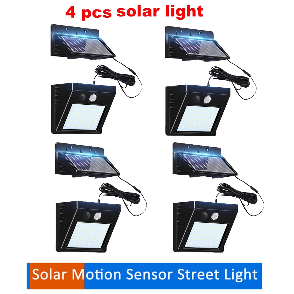 2/4pcs 100/56/30 LED Solar Lights LED Outdoor Waterproof Motion Sensor Solar Wall Light For Garden Four Modes Adjustable Solar L
2/4pcs 100/56/30 LED Solar Lights LED Outdoor Waterproof Motion Sensor Solar Wall Light For Garden Four Modes Adjustable Solar L