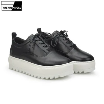 2020 England Style Autumn Punk Fashion Genuine Leather Cow Men Casual Shoes Male Thick Bottom Retro Chaussure Lace Up Plus Size
2020 England Style Autumn Punk Fashion Genuine Leather Cow Men Casual Shoes Male Thick Bottom Retro Chaussure Lace Up Plus Size