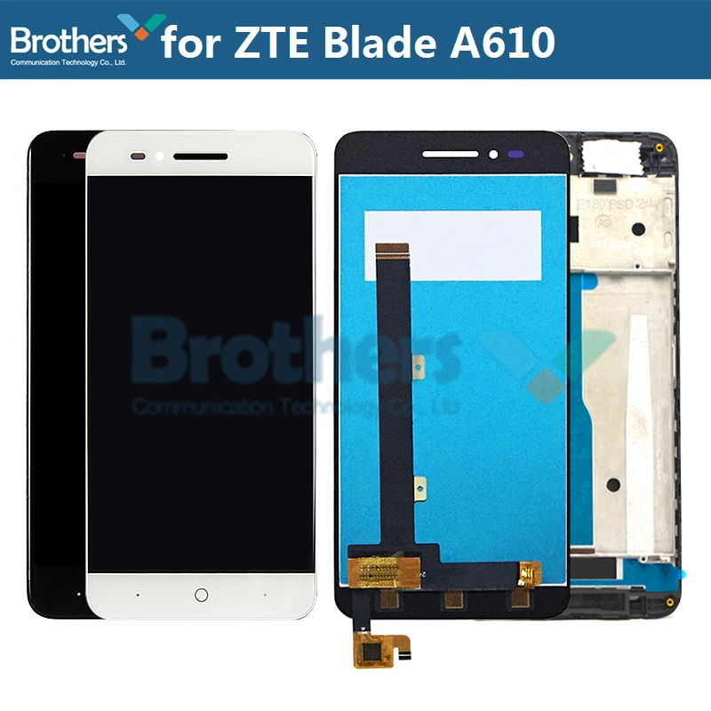 LCD Screen for ZTE Blade A610 LCD Display for ZTE Blade A610 Touch Screen Assembly Touch Digitizer Phone Replacement Tested Work 
LCD Screen for ZTE Blade A610 LCD Display for ZTE Blade A610 Touch Screen Assembly Touch Digitizer Phone Replacement Tested Work