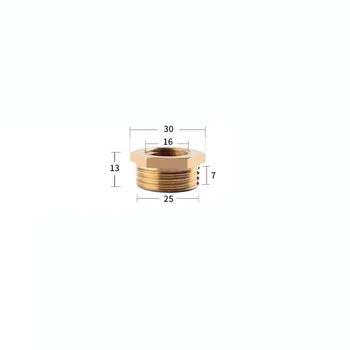 3/8" Female to 3/4" Male BSP Thread Pneumatic Brass Bushing Core Pipe Fitting Reducing Tube Connector for Air
3/8" Female to 3/4" Male BSP Thread Pneumatic Brass Bushing Core Pipe Fitting Reducing Tube Connector for Air