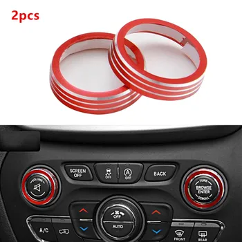 New Arrival High Quality 2pcs CD Radio Switch Ring Knob Cover Trim Decor Red For Grand Cherokee 2014-20
New Arrival High Quality 2pcs CD Radio Switch Ring Knob Cover Trim Decor Red For Grand Cherokee 2014-20
