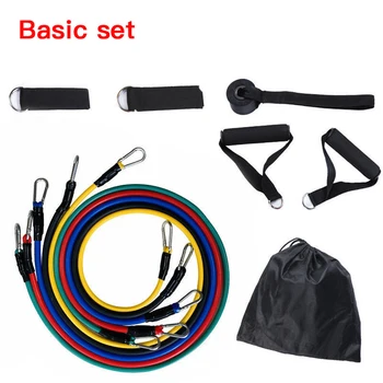 Resistance Bands Set Expander Yoga Exercise Fitness Rubber Tubes Band Stretch Training Home Gyms Workout Elastic Pull Rope
Resistance Bands Set Expander Yoga Exercise Fitness Rubber Tubes Band Stretch Training Home Gyms Workout Elastic Pull Rope
