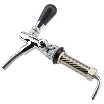 Adjustable G5/8 Kegerator Draft Shank Beer Tap Faucet with Flow Controller Chrome Plating Home Brew Bar Beer Wine Making Tool
Adjustable G5/8 Kegerator Draft Shank Beer Tap Faucet with Flow Controller Chrome Plating Home Brew Bar Beer Wine Making Tool
