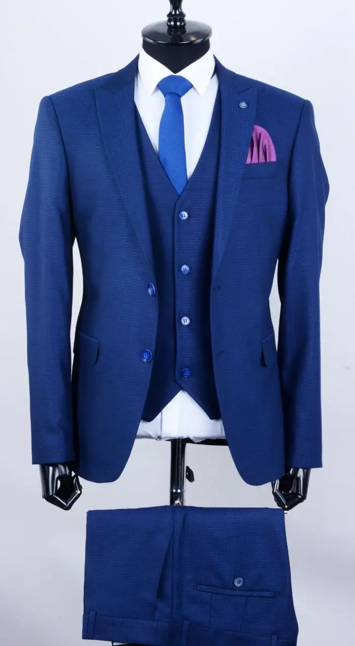 New Blue Mens Suit Groom Suit Formal Man Suits for Wedding Best Men Slim Fit Groom Tuxedos for Man(Jacket+Vest+Pants)terno
New Blue Mens Suit Groom Suit Formal Man Suits for Wedding Best Men Slim Fit Groom Tuxedos for Man(Jacket+Vest+Pants)terno