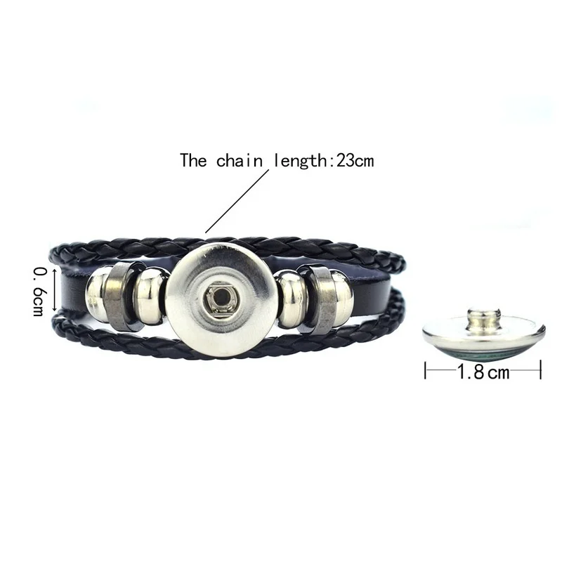 Description Picture 2 of itemChristian Leather Bracelet St Joseph St Michael Religious Jewelry Men Women Bracelet Accessories Christian Church Souvenirs