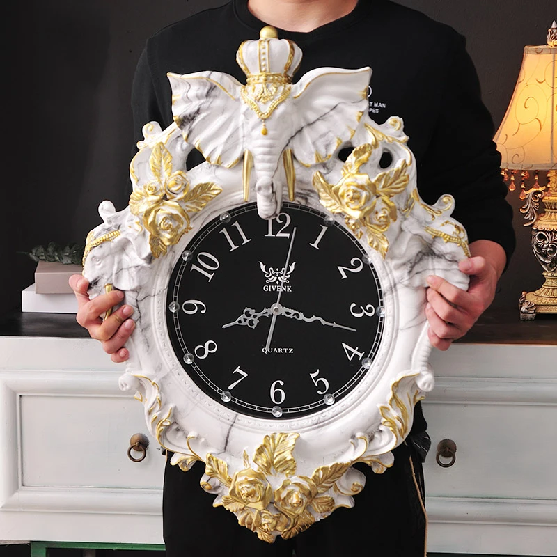 Elephant Statue Wall Clock Retro Large 70Cm Decorative Wall Sticker Home Decor Clock Living Room Home Decoration Accessories Art
Elephant Statue Wall Clock Retro Large 70Cm Decorative Wall Sticker Home Decor Clock Living Room Home Decoration Accessories Art