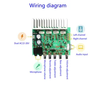 Free shipping 2*250W Audio Power Amplifier Board HIFI Digital Reverb Power AMP Audio Preamp Rear Amplification Tone Controln
Free shipping 2*250W Audio Power Amplifier Board HIFI Digital Reverb Power AMP Audio Preamp Rear Amplification Tone Controln