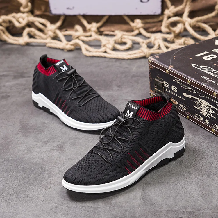 MEN'S SHOES 2018 Spring Athletic Shoes Men Casual Shoes Mesh Breathable Running Korean-style Trend Socks 
MEN'S SHOES 2018 Spring Athletic Shoes Men Casual Shoes Mesh Breathable Running Korean-style Trend Socks