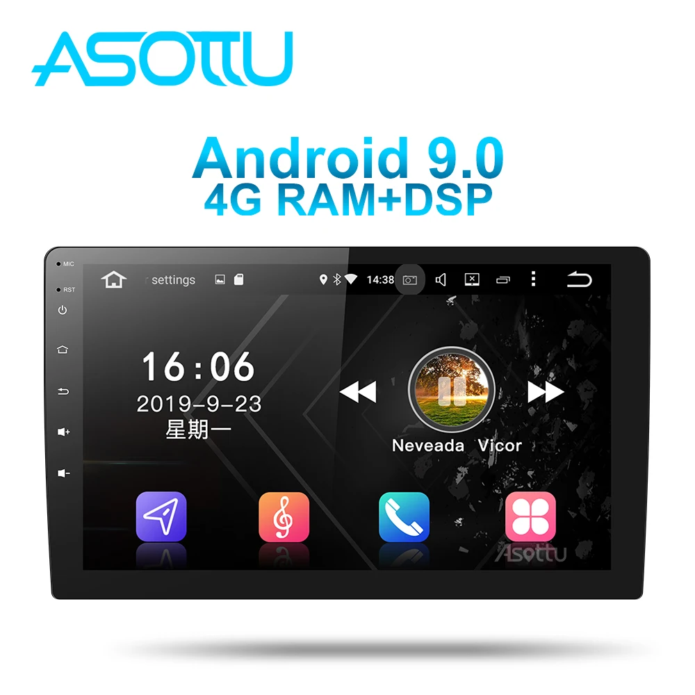 Asottu 10.1 inch android 9.0 PX6 car dvd gps navigation radio video player stereo universal radio car universal multimedia 1 din
Asottu 10.1 inch android 9.0 PX6 car dvd gps navigation radio video player stereo universal radio car universal multimedia 1 din