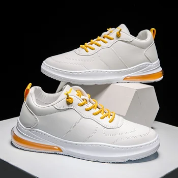 Men Walking Shoes High Quality Sneakers Spring Leather Men Breathable Fashion White Black Casual Flat Shoes zapatillas hombre
Men Walking Shoes High Quality Sneakers Spring Leather Men Breathable Fashion White Black Casual Flat Shoes zapatillas hombre