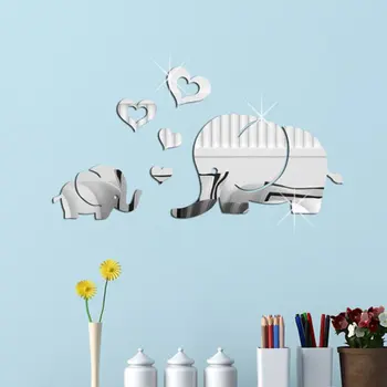 Kawaii Cartoon Design Elephant Removable Wall Decal Sticker DIY 3D Acrylic Wall Decal Home Living Room Decoration
Kawaii Cartoon Design Elephant Removable Wall Decal Sticker DIY 3D Acrylic Wall Decal Home Living Room Decoration