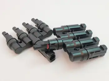 10 Pairs/Lot 4 to 1 Connector Solar PV 4T Type Connectors Solar Panel 4T Branch Male & Female Solar Energy Adapter
10 Pairs/Lot 4 to 1 Connector Solar PV 4T Type Connectors Solar Panel 4T Branch Male & Female Solar Energy Adapter