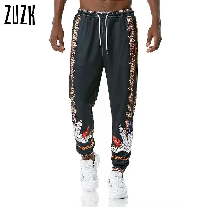 Streetwear Men's Harem Pants Hip Hop New Casual Indian Style Printed Harajuku Men Drawstring Loose Track Pants Joggers Trousers
Streetwear Men's Harem Pants Hip Hop New Casual Indian Style Printed Harajuku Men Drawstring Loose Track Pants Joggers Trousers