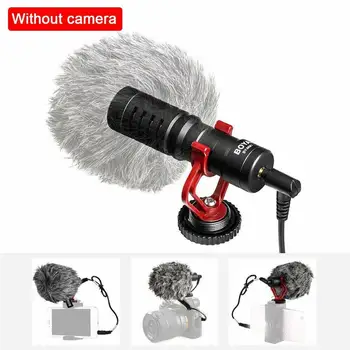 

BY-MM1 Microphone For Xiaomi DJI Osmo Pocket DSLR iPhone Mic Microphone Recording Camera Microfone On-Camera Sony Video T4P9