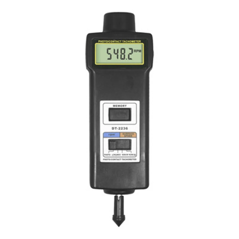 LANDTEK DT-2236 Professional Precision TachometerUsed For Measure Rotative Velocity, Surface speed, Frequency Of Motor,Steamer.
LANDTEK DT-2236 Professional Precision TachometerUsed For Measure Rotative Velocity, Surface speed, Frequency Of Motor,Steamer.
