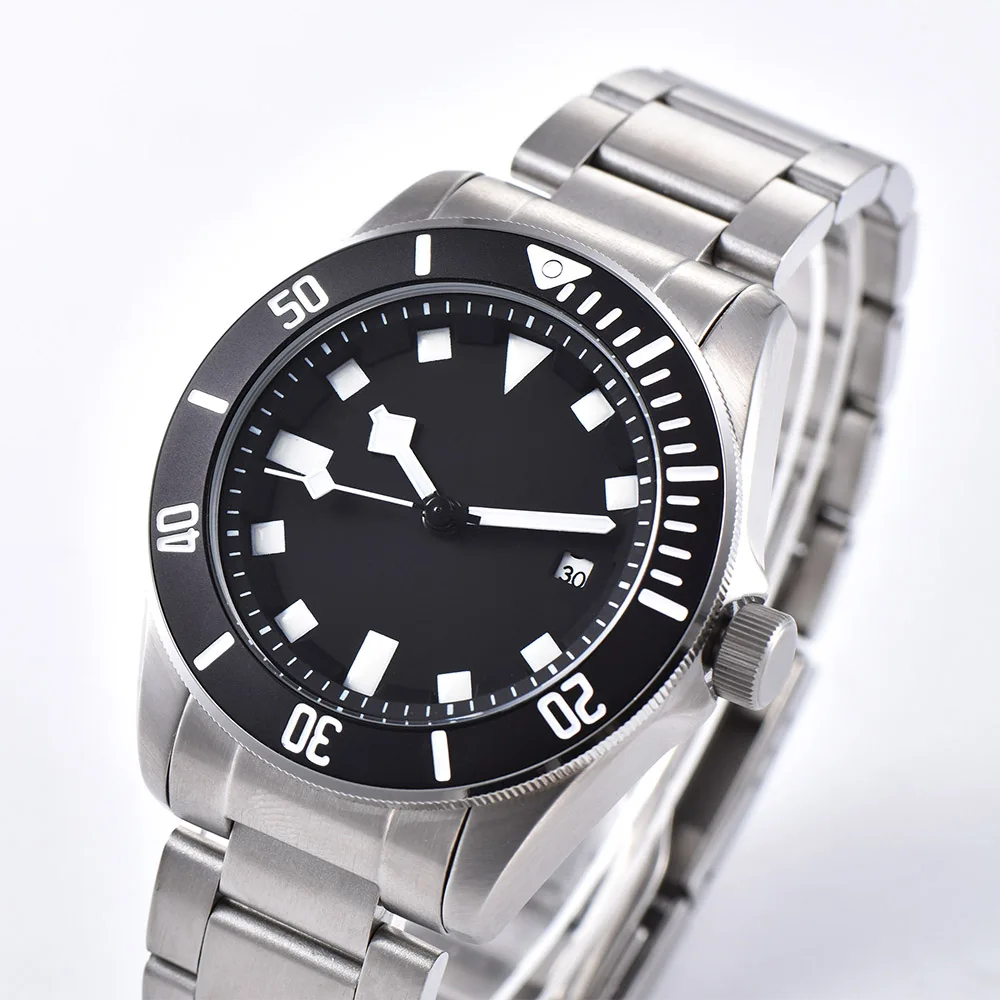 Watch automatic 2019 men's luminous pointer sterile dial movement mineral glass PELAGOS calendar steel 42.5MM strap case
Watch automatic 2019 men's luminous pointer sterile dial movement mineral glass PELAGOS calendar steel 42.5MM strap case