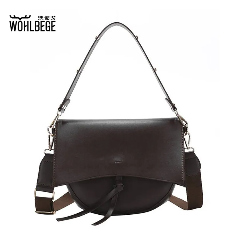 2019 New Wave Personality Wild Child Mother Bag Wide Shoulder Strap Solid Color Simple Shoulder Messenger Bag
2019 New Wave Personality Wild Child Mother Bag Wide Shoulder Strap Solid Color Simple Shoulder Messenger Bag