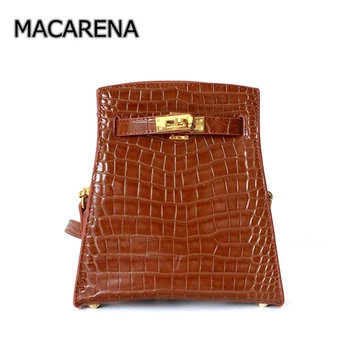 Fashion Crocodile Pattern Women Handbag Buckle Square Shoulder Bag Ladies Europe And America Style Kelly Bag women Bag Handbag 
Fashion Crocodile Pattern Women Handbag Buckle Square Shoulder Bag Ladies Europe And America Style Kelly Bag women Bag Handbag