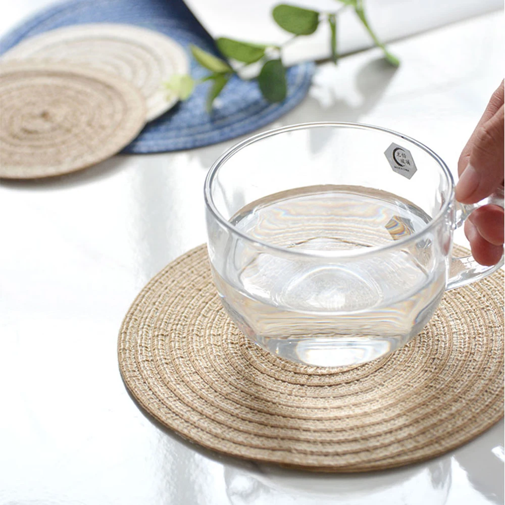 Round Insulation Pad Solid Placemats Linen Non Slip Table Mats Kitchen Accessories Decoration Home Pad Coaster Dropshipping
Round Insulation Pad Solid Placemats Linen Non Slip Table Mats Kitchen Accessories Decoration Home Pad Coaster Dropshipping
