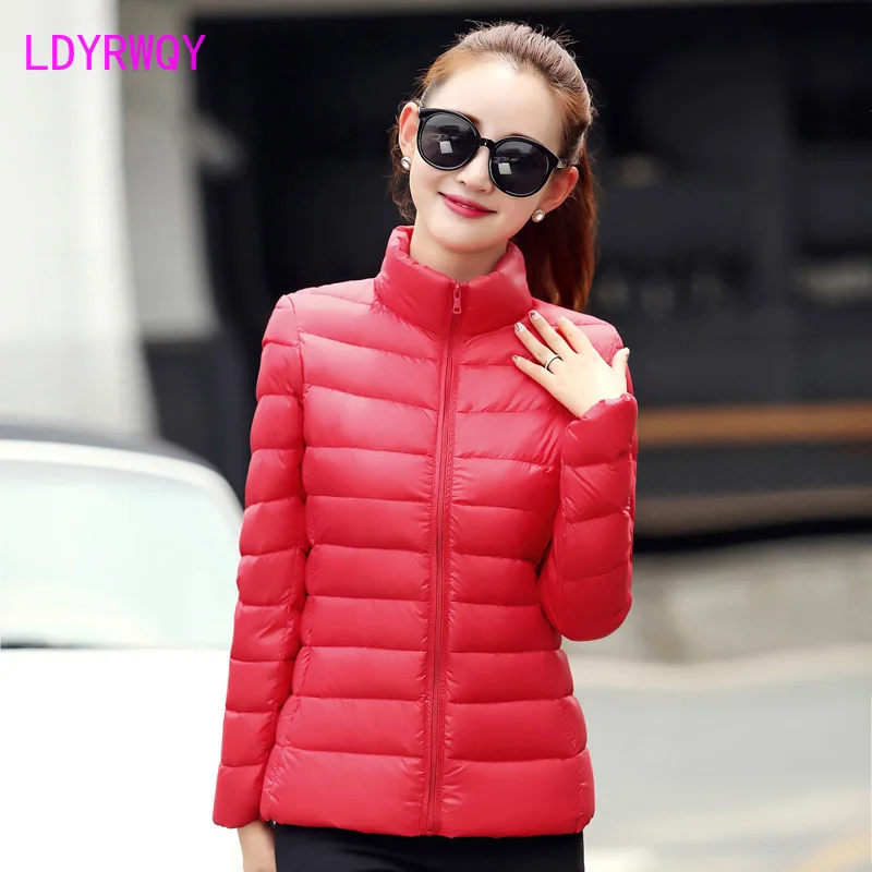 2019 light and thin warm self-cultivation fashion white duck down cotton coat Standard Zipper Solid
2019 light and thin warm self-cultivation fashion white duck down cotton coat Standard Zipper Solid