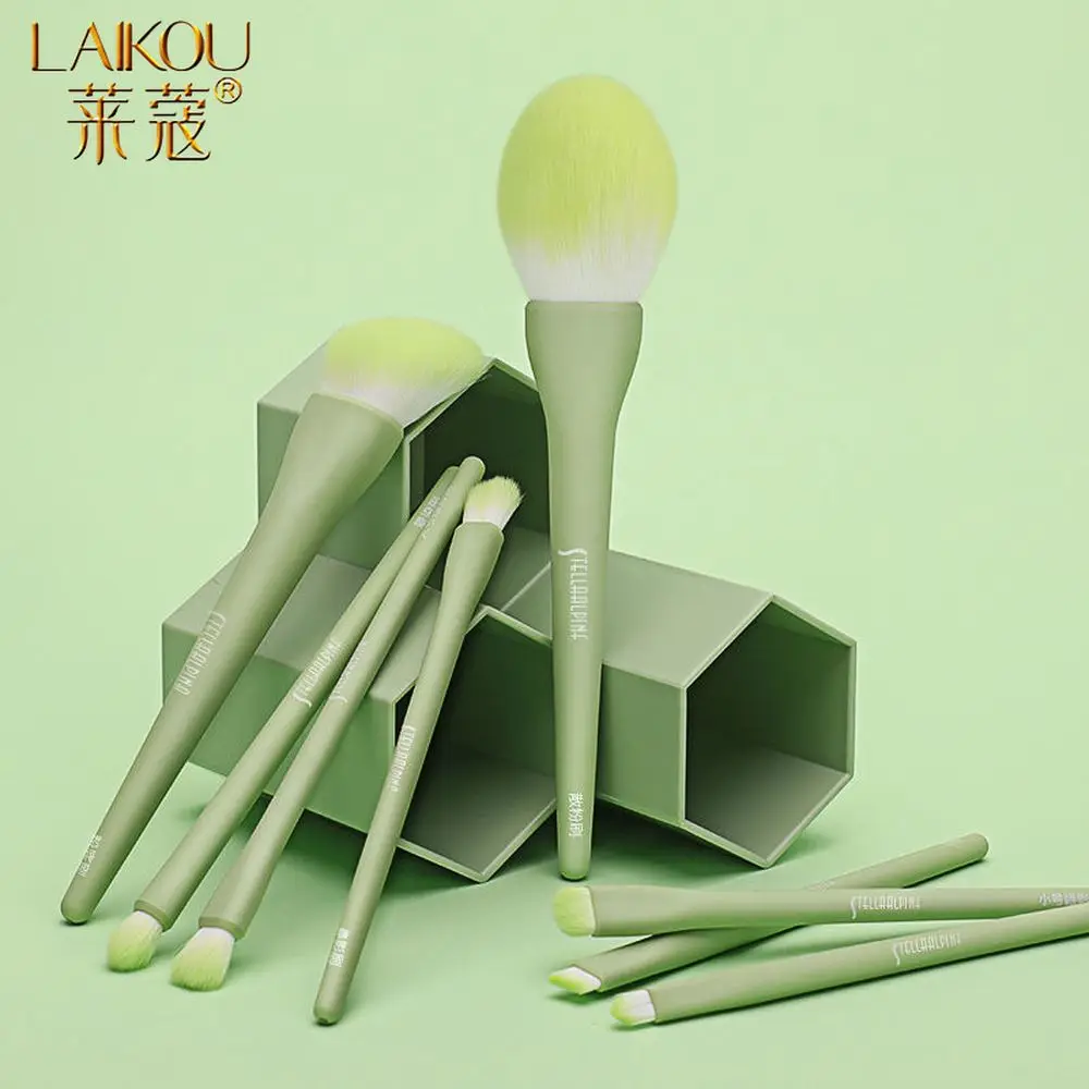 LAIKOU 8/10Pcs Candy Color Makeup Brushes Tool Set Cosmetic Powder Eye Shadow Foundation Blush Blending Brushes For Face Makeup
LAIKOU 8/10Pcs Candy Color Makeup Brushes Tool Set Cosmetic Powder Eye Shadow Foundation Blush Blending Brushes For Face Makeup
