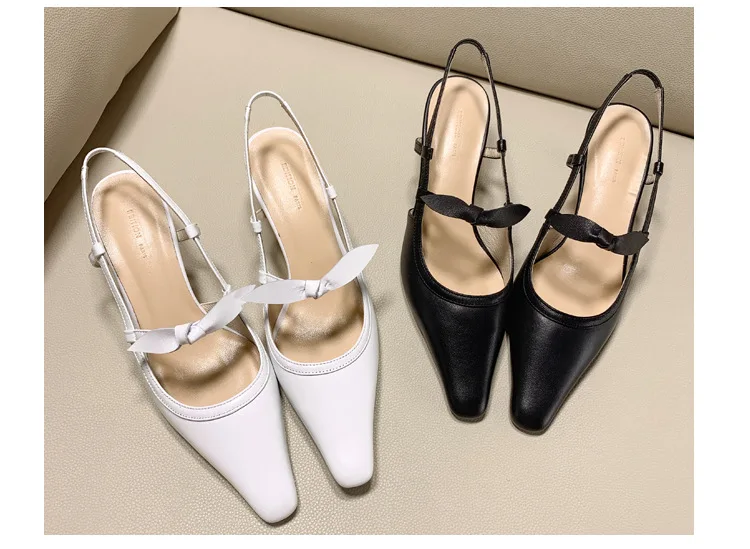 2020 Spring And Summer Korean-style Sweet Bow Small Square Head Kitten Heels Genuine Leather Elegant Sandals Women's
2020 Spring And Summer Korean-style Sweet Bow Small Square Head Kitten Heels Genuine Leather Elegant Sandals Women's