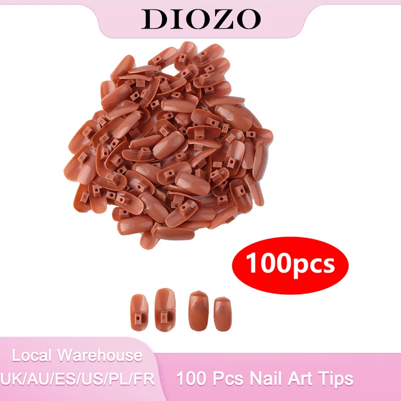 DIOZO 100PCS Nail Art Tips False Nail Training Manicure Tools Nail Trainer Tool Nail Tips For Manicure Practice Hand
DIOZO 100PCS Nail Art Tips False Nail Training Manicure Tools Nail Trainer Tool Nail Tips For Manicure Practice Hand