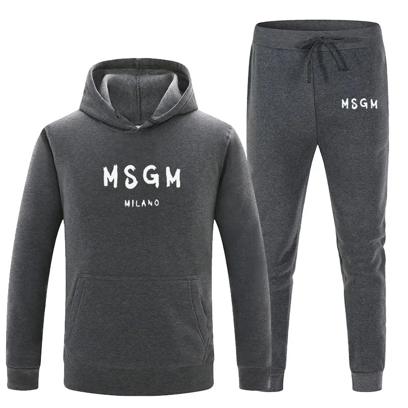 New Brand Men's Suit Spring And Autumn Sportswear 2-Piece Set SportingTrack Blazer Jacket + Pants Sportswear Men's Hooded
New Brand Men's Suit Spring And Autumn Sportswear 2-Piece Set SportingTrack Blazer Jacket + Pants Sportswear Men's Hooded