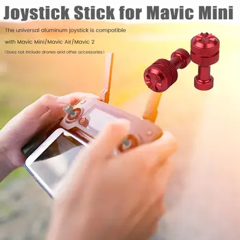 2Pcs Aluminum Alloy Thumb Rocker for DJI Mavic Air 2 Metal Joystick Protector for DJI Mavic Mini / Mavic Air Accessories
2Pcs Aluminum Alloy Thumb Rocker for DJI Mavic Air 2 Metal Joystick Protector for DJI Mavic Mini / Mavic Air Accessories
