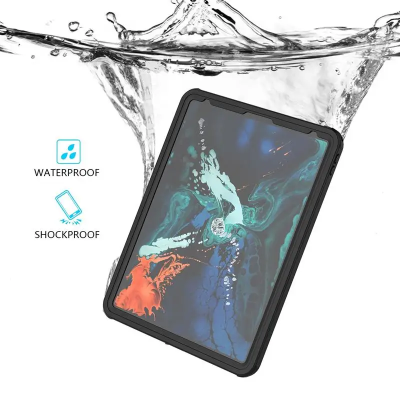 IP68 Waterproof Case for iPad Pro 12.9 2018 Tablet Cover Shockproof 360 Degree Protector Cover for iPad Pro 12.9 Case Underwater
IP68 Waterproof Case for iPad Pro 12.9 2018 Tablet Cover Shockproof 360 Degree Protector Cover for iPad Pro 12.9 Case Underwater
