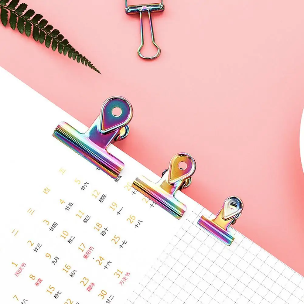 Colorful Water Drop Long Tail Clip Metal Plating Rainbow Water Drop Bill Clip Color Tail Clip Office Supplies Gold Paper Clips
Colorful Water Drop Long Tail Clip Metal Plating Rainbow Water Drop Bill Clip Color Tail Clip Office Supplies Gold Paper Clips