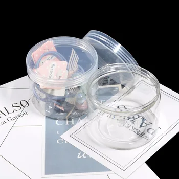 Practical Hair Band Rubber Band Storage Box Transparent Plastic Jewelry Box Jar Jewelry Box Handmade DIY Accessories Material
Practical Hair Band Rubber Band Storage Box Transparent Plastic Jewelry Box Jar Jewelry Box Handmade DIY Accessories Material