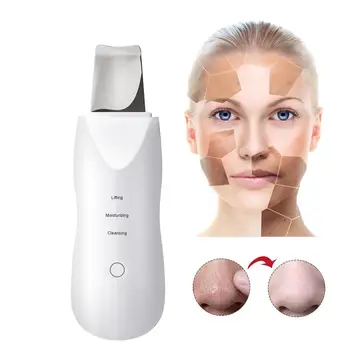 Ultrasonic Skin Facial Deep Cleansing Scrubber Face Spatula Pore Cleanser Exfoliator Blackhead Popper Remover Comedone Extractor
Ultrasonic Skin Facial Deep Cleansing Scrubber Face Spatula Pore Cleanser Exfoliator Blackhead Popper Remover Comedone Extractor