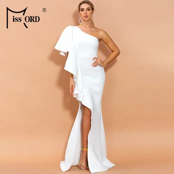 Missord 2020 Women Sexy Irregular Neck Off Shoulde Sleeveless High Split Ruffles Solid Color Maxi Backless Dress FT19840-1
Missord 2020 Women Sexy Irregular Neck Off Shoulde Sleeveless High Split Ruffles Solid Color Maxi Backless Dress FT19840-1