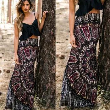 Sexy Womens Summer Vintage Boho Floral Print Long Maxi Evening Party Skirts Beach High Waist Skirt Stylish Women Long Skirts 
Sexy Womens Summer Vintage Boho Floral Print Long Maxi Evening Party Skirts Beach High Waist Skirt Stylish Women Long Skirts