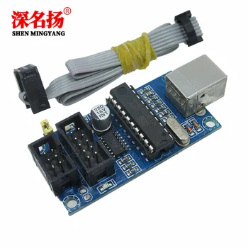 AVR microcontroller download USBtinyISP downloader download line USB interface ATTINY2313A-PU
AVR microcontroller download USBtinyISP downloader download line USB interface ATTINY2313A-PU