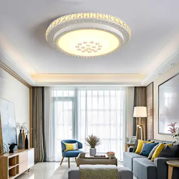Round led living room lamp rectangular crystal ceiling lamp study bedroom lamp modern simple dining room lamp
Round led living room lamp rectangular crystal ceiling lamp study bedroom lamp modern simple dining room lamp