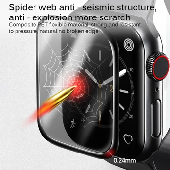 3D Curved Edge Hydrogel Screen Film Protector 40MM 44MM 38MM 42M For Apple Watch 5 4 3 2 1 Protective Film For Iwatch
3D Curved Edge Hydrogel Screen Film Protector 40MM 44MM 38MM 42M For Apple Watch 5 4 3 2 1 Protective Film For Iwatch