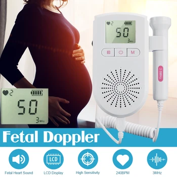 Baby Heartbeat Ultrasonic Tire Sound Meter Monitor Portable Household Hospital Equipment Doppler Fetal 3MHZ
Baby Heartbeat Ultrasonic Tire Sound Meter Monitor Portable Household Hospital Equipment Doppler Fetal 3MHZ