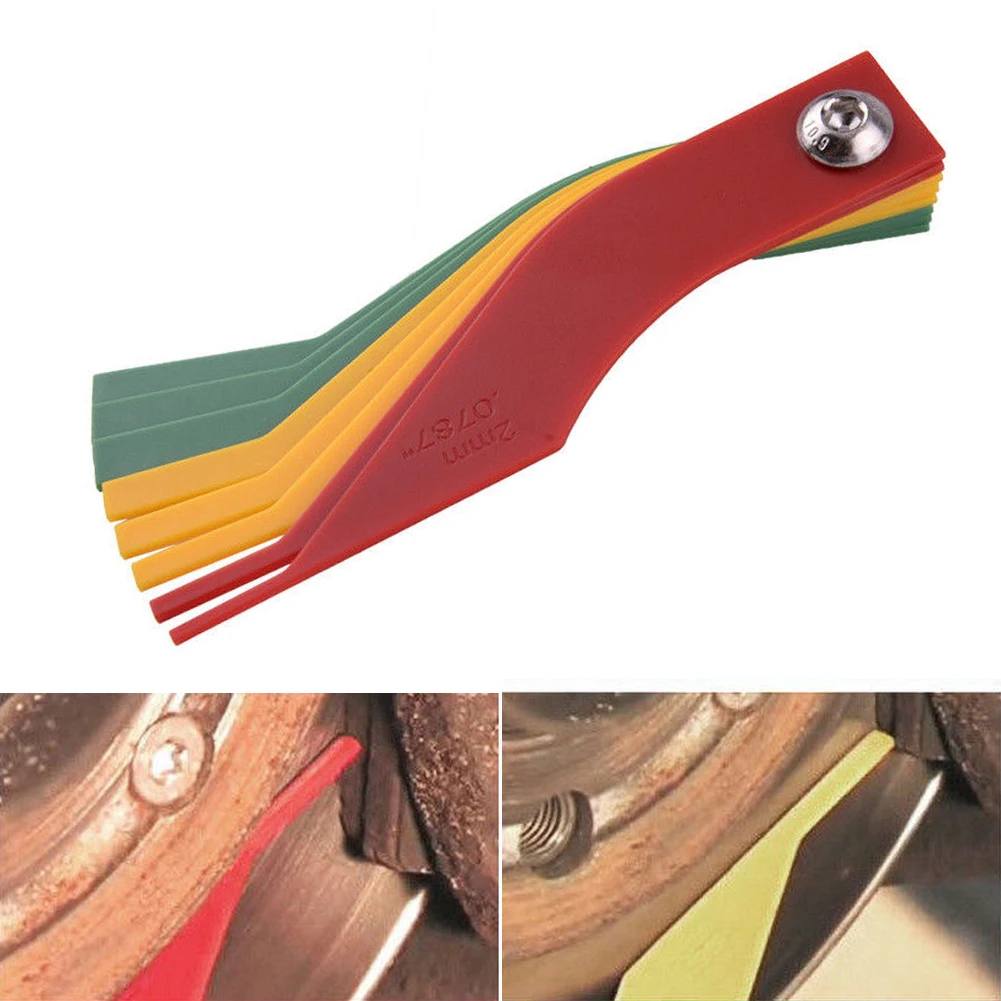 Pro 8 in 1 Automotive Brake Pad Feeler Lining Thickness Gauge Measure Tool Acces Precision Measurements Tools
Pro 8 in 1 Automotive Brake Pad Feeler Lining Thickness Gauge Measure Tool Acces Precision Measurements Tools