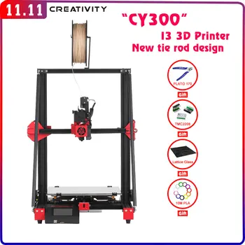 Creativity latest FDM3D printer kit CY300 high quality aluminum profile print size 300x300x400 supports automatic leveling
Creativity latest FDM3D printer kit CY300 high quality aluminum profile print size 300x300x400 supports automatic leveling